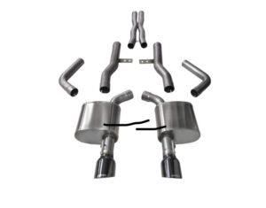 Corsa XTREME / 2.75 IN CAT-BACK SINGLE 4.5 IN TIPS | 2015-22 CHARGER 6.4L 6.2L (14996)