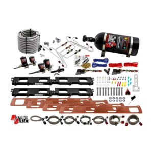 Nitrous Outlet Dodge 2015-2023 6.2L Hemi Hellcat Challenger/Charger/Red Eye/Demon/2018-2021 Track Hawk Whipple 3.0 Blower Spacer Plate System - Gas/E85 (45-55psi)(130-400HP)