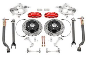 BMR 15" Conversion Kit By Carlyle Racing, Red Calipers, Non-Redeye