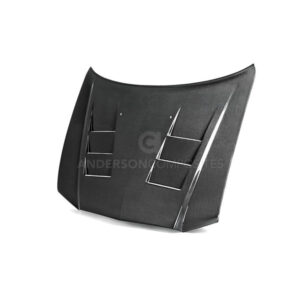 Anderson Composites 2011-2014 Dodge Charger Carbon Fiber Heat Extractor Hood