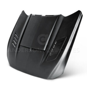 Anderson Composites 2015-2016 Ford Mustang Ram Air Fiberglass Hood