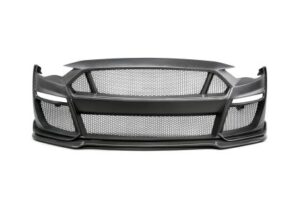 Ford Mustang Type-ST Fiberglass Front Bumper w/ CF Grille/Lip