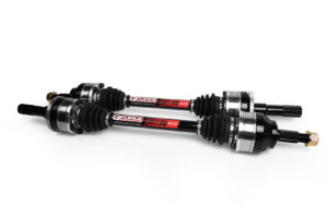 99-04 Mustang Cobra Outlaw Axles w/Exotic Outer Stubs; ABS Rings (requires 31 spline diff)