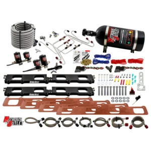 Dodge 2015-2023 6.2L Hemi Hellcat Challenger/Charger/Red Eye/Demon/2018-2021 Track Hawk Whipple 3.0 or 3.8 Blower Spacer Plate System - Gas/E85 (45-55psi)(130-400HP)