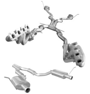 American Racing Headers JPGC-12200300FSNC 2" x 3" Catless Full System 12-21 Jeep Grand Cherokee SRT8 6.4L & SRT 392 HEMI